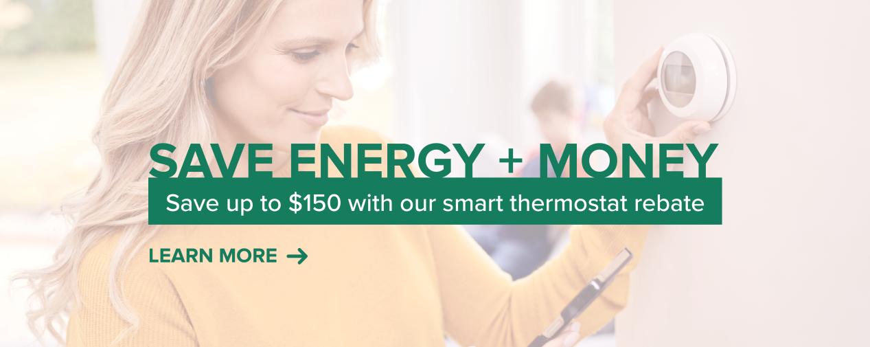 Smart Thermostat Rebate