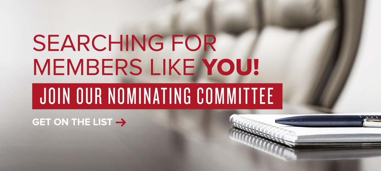 join our nominating committee